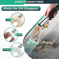Shop Vac Extractor Kit,Spray Aspirating of Wet Vacuum Hose Extractor Kit,with…
