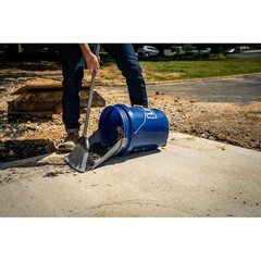 Project Source QuikLid ClipOn Dust Pan 5Gallon Bucket 11 x 11 x 5, Gray