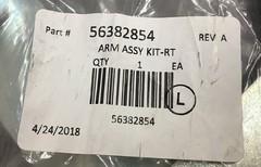 Arm Assembly Kit RT 56382854 For Clarke, Advance, and Viper (b191)
