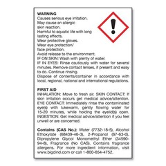 Big D Industries 358 32 oz. Mountain Air Water-Soluble Deo (12/CT) New