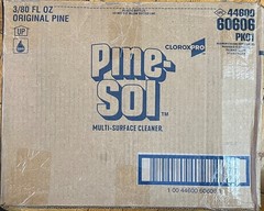 Pine-Sol 60606CT 80 oz. Bottle Cleaner Disinfectant – Original Pine (3/CT) New