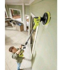 RYOBI Cordless ONE+ TELESCOPING Power Scrubber KIT Yellow