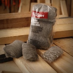 Multi Grade Assorted Steel Wool Pads for Cleaning Polishing Sanding 12 Pack