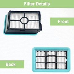 “Vacuum Parts Kit – 2 Brush Rolls + 4 Filters Fits Bissell 3831HF2/3845