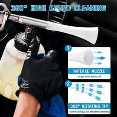 Cleaning Gun Rebuild Kit for Cleaning Gun Parts & Blow Out Tool, High-Performanc
