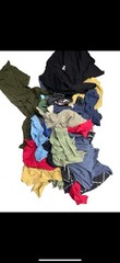 Color Knit 100% Cotton Recycled Cleaning Rags. 10lbs Box. Multipurpose.