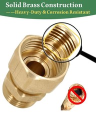 Garden Hose Swivel Adapter Fitting,Pressure Washer Gun Swivel Connector Joint…