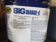 ZEP 48535 Big Orange-E Degreaser 5 gal Drum