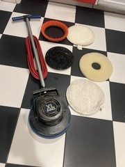 Oreck XL Heavy Duty Orbiter Model XL 400 Floor Cleaner – Tested With Extra Pads