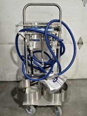 Lafferty Portable 517 Sanitize/Rinse/LC Foam Hose Drop Station 915828 Cart