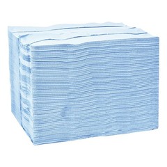 Tork 13247501 12.8 x 16.5 4-Ply Industrial Paper Wiper – BLU/UNSC (180/CT) New