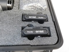 EMist Electrostatic Disinfectant Sprayer w/Case Batteries & Charger EPIX360