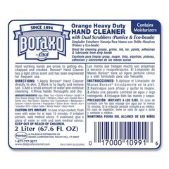 Boraxo 10991CT 2 L Heavy Duty Hand Cleaner Refill – Citrus Scent (4/CT) New
