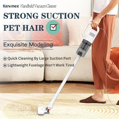 Lightweight Corded Stick Vacuum Cleaner with 12000Pa Suction