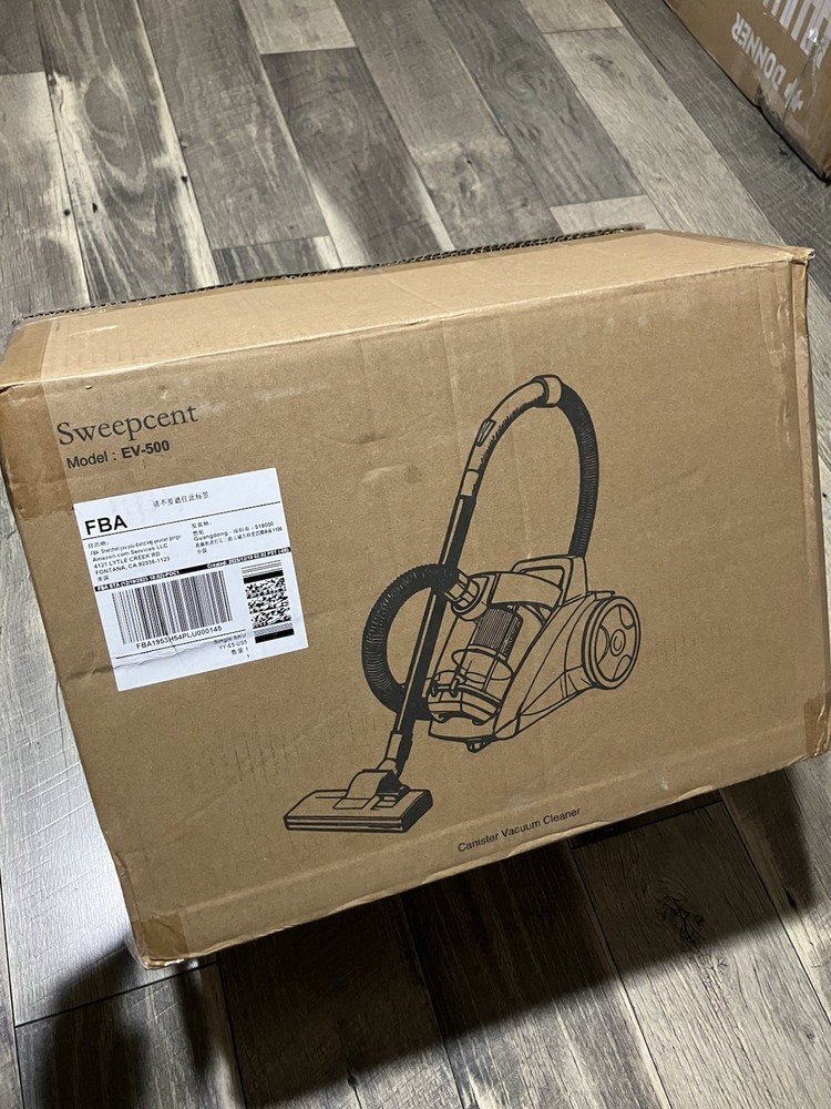 Canister Vacuum Cleaner 45KPa Power Bagless Canister Vacuums for Home with 5 …