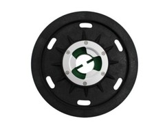 Drive plate with DOM for pads up to 430 mm Columbus E400-S, E402 – full adhesive coating