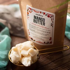 Mango Butter – Natural Skin and Hair Moisturizer – Use with Shea