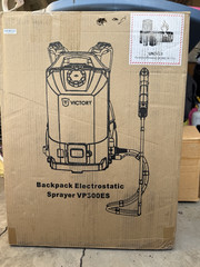 Victory Innovations VP300ES Cordless Backpack Sprayer 2.25 Gal Adjustable Green