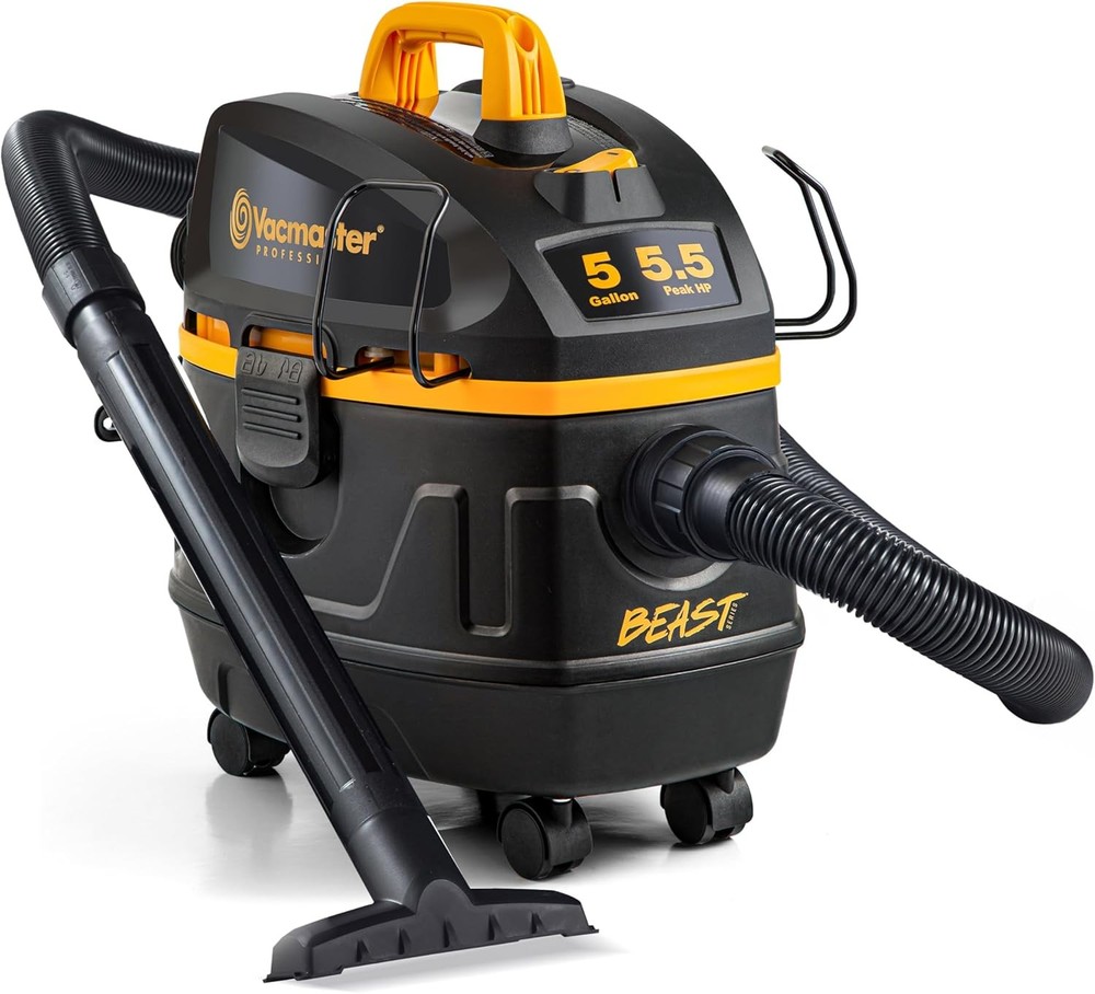 Vacmaster Professional Beast Wet & Dry Vacuum Cleaner, Black