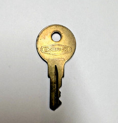Bobrick Lock Key CAT 74 Made in U.S.A.