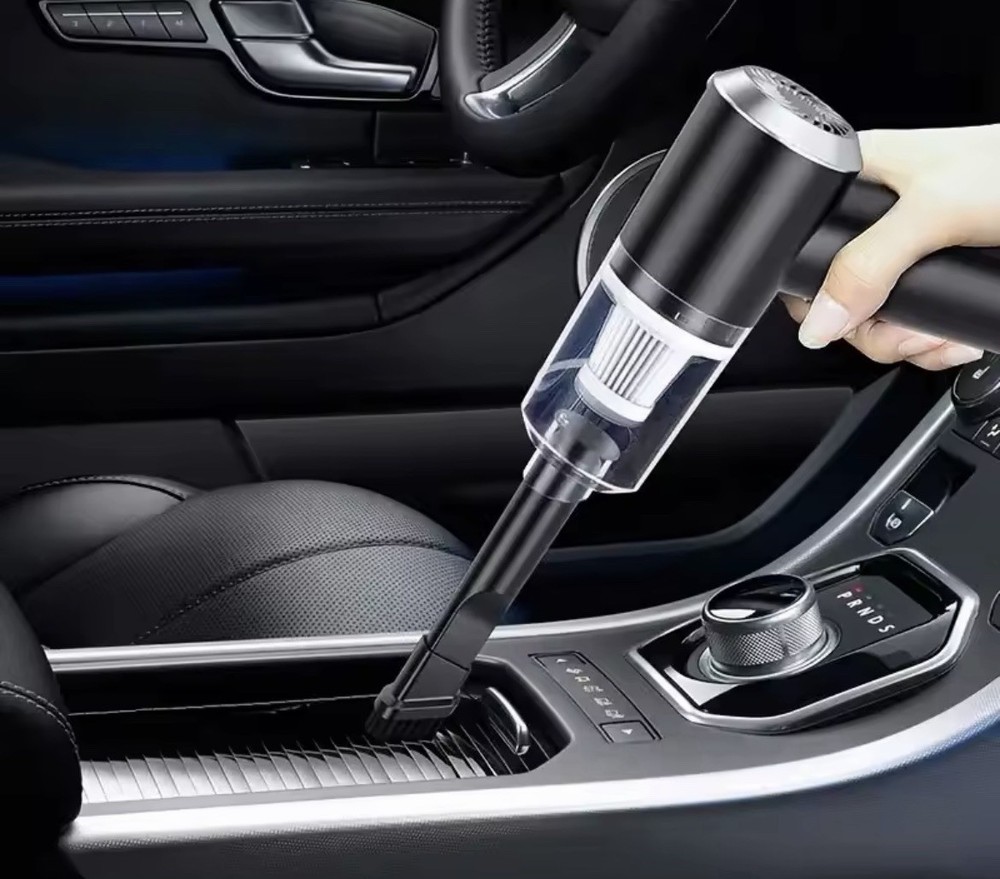 Mini Cordless Bagless Handheld Vacuum Cleaner w/ Crevice Tool & Dusting Brush
