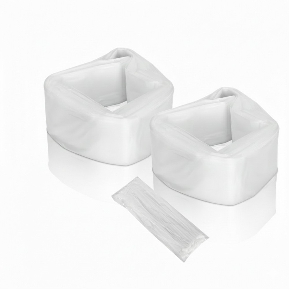 4 Pack Longopac Continuous Dust Collection Industrial 3-Layer Bags For Hepa Vac