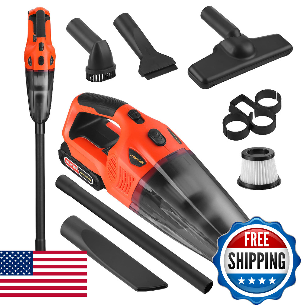 Valuemax Cordless Handheld Vacuum Portable Vacuum Cleaner Dry/Wet Suction 20V
