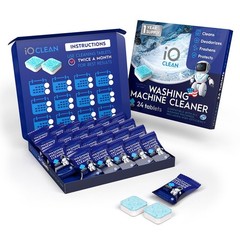 Washing Machine Cleaner and Descaler Tablets 24 Pcs – 24 Count (Pack of 1)