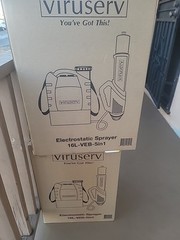 Brand New Viruserv Electrostatic Backpack Sprayer-