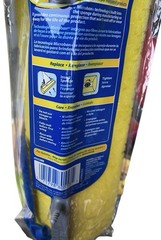 Quickie JUMBO Mop & Scrub Roller Mop Refill, Type P Fits Quickie Mop #055/#055B