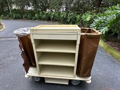 Forbes Industries Housekeeping Cart Commercial Heavy Duty