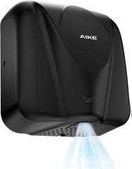 Elephant Power Commercial Hand Dryer High Speed Auto Warm Wind, Matte Black Ther