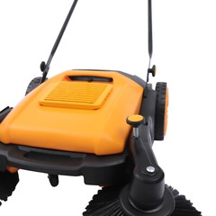41” Walk-Behind Sweeper Street Floor Road Sweeping Floor Cleaner Hand Push