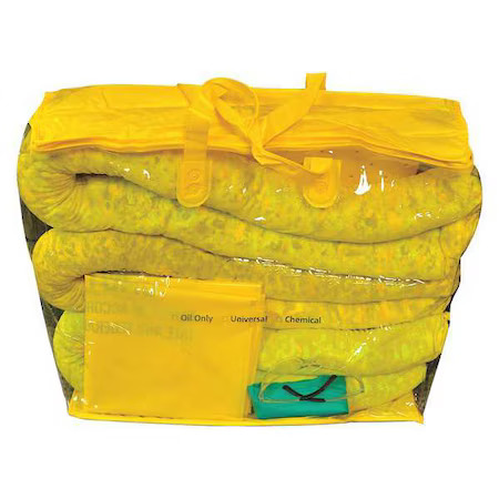 Spilfyter 2053Bg Spill Kit, 5 Gal Volume Absorbed Per Kit, 5 Gal Capacity, Bag,