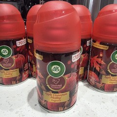 Air Wick 78283CT 5.89 oz Aerosol Spray Refill – Apple Cinnamon Medley (5/CT) New