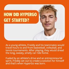 HyperGo XL Body Wipes for Women & Men – 12″ x12″ 20 Count (Pack of 1)