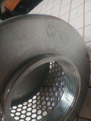 NOS Universal 3.4″ Round Hole Trash Pump Strainer
