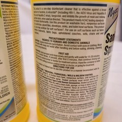 3 ~ NYCO Sani-Spritz Spray Industrial Commercial Surface Cleaner 32 Oz Each
