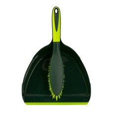 Pine-Sol Dustpan and Brush Set | Nesting Snap-On Design | Portable, Green